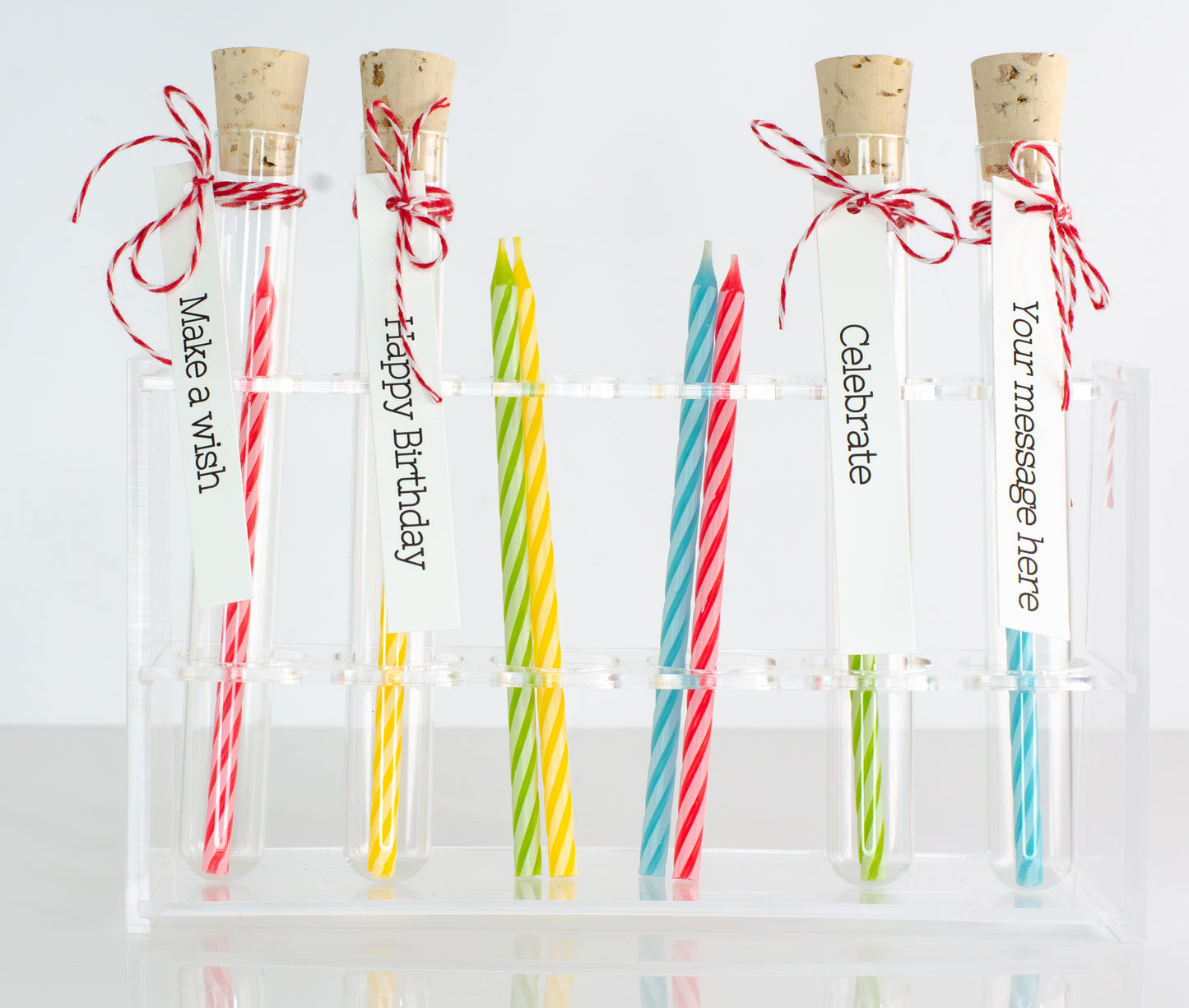 Birthday Candle Greeting - Extra Long Candle