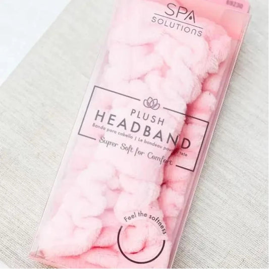 Pink Plush Headband