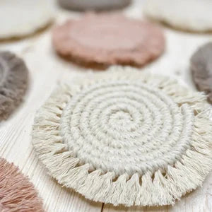 Cotton Coaster - Boho Coaster