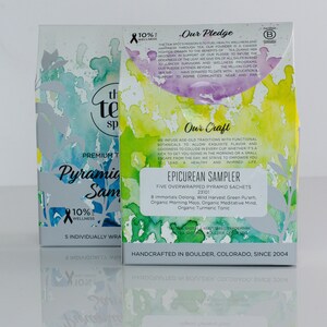 Pyramid Sachet Sampler - Epicurean Teas